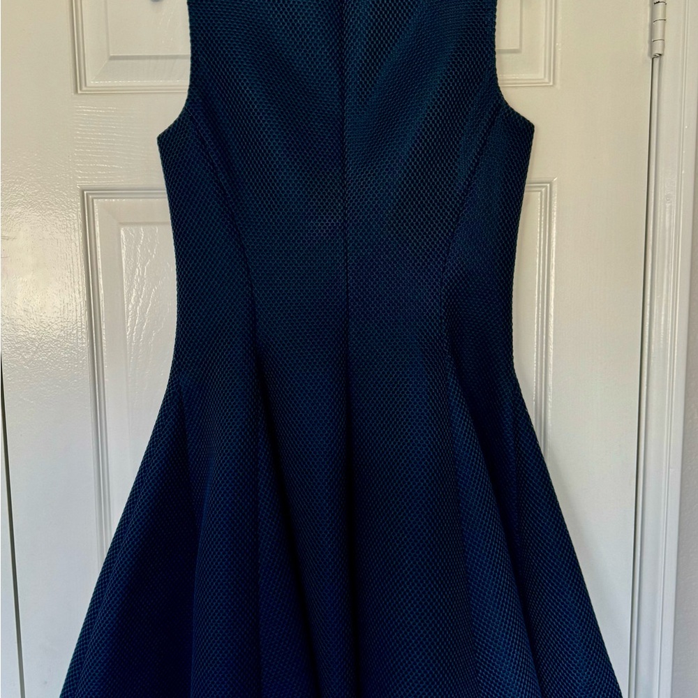 Lela Rose Navy A-Line Dress NWOT - Picture 2 of 6